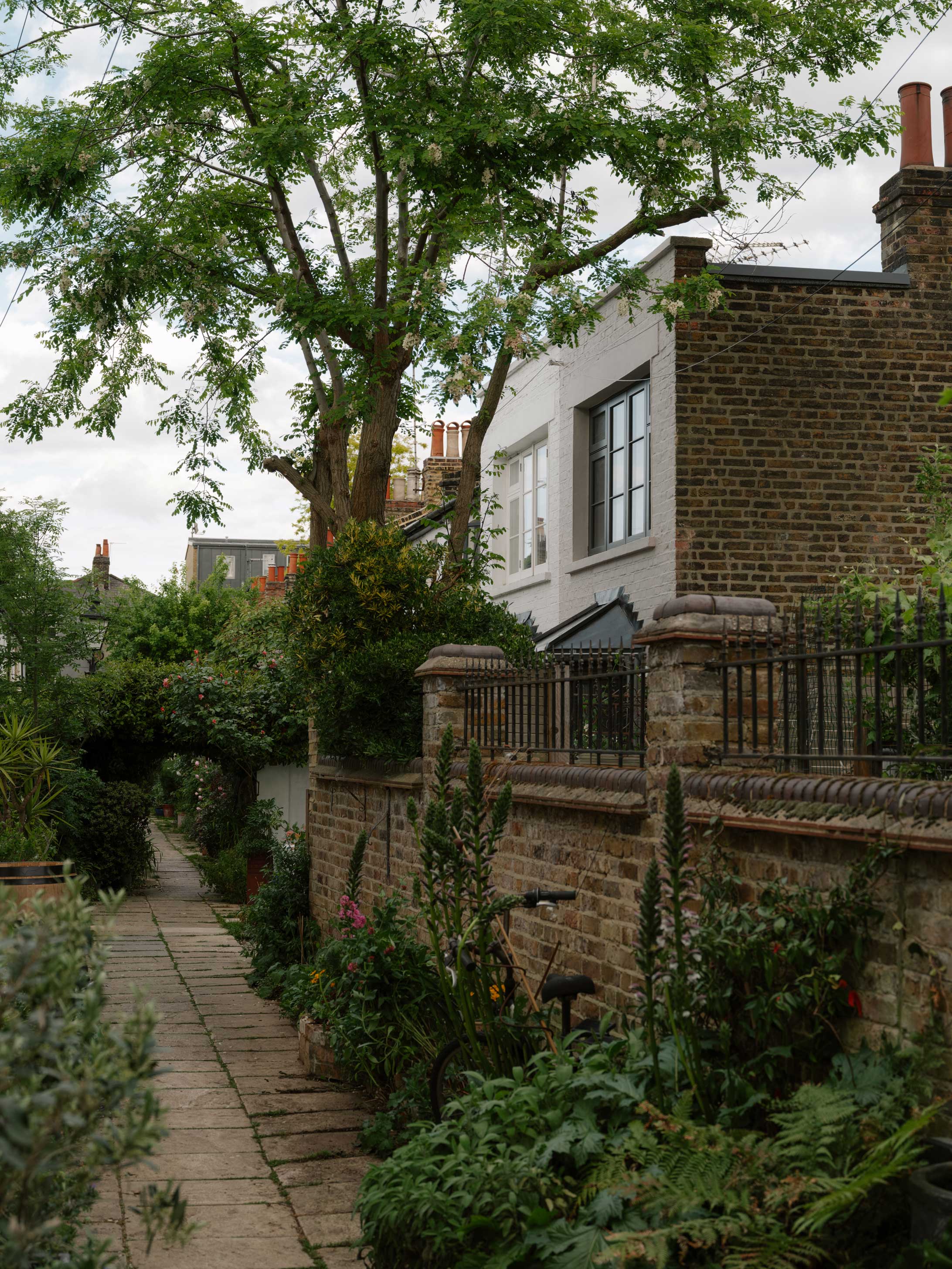 Hackney, architect residential self-build, London - internal stair