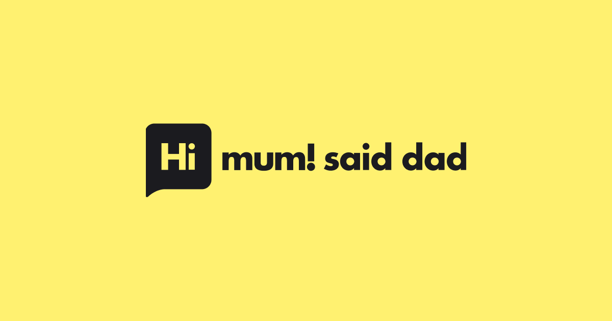 Hi Mum Said Dad logo