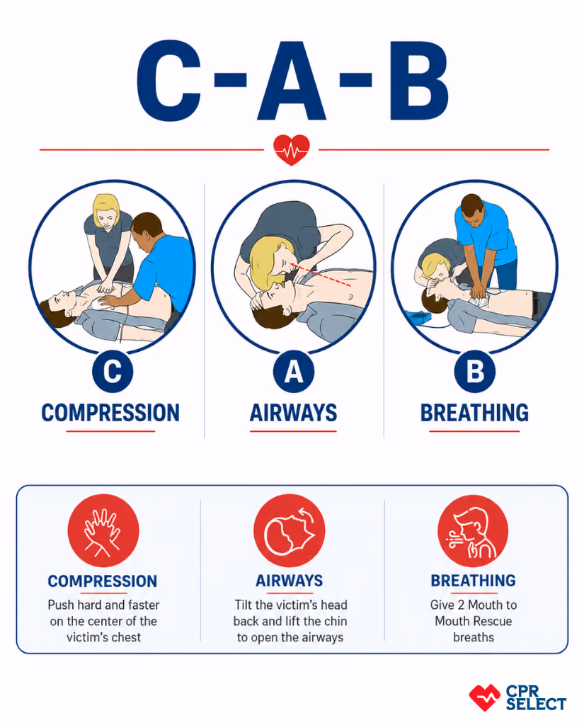 Main Components of CPR (C - A - B)