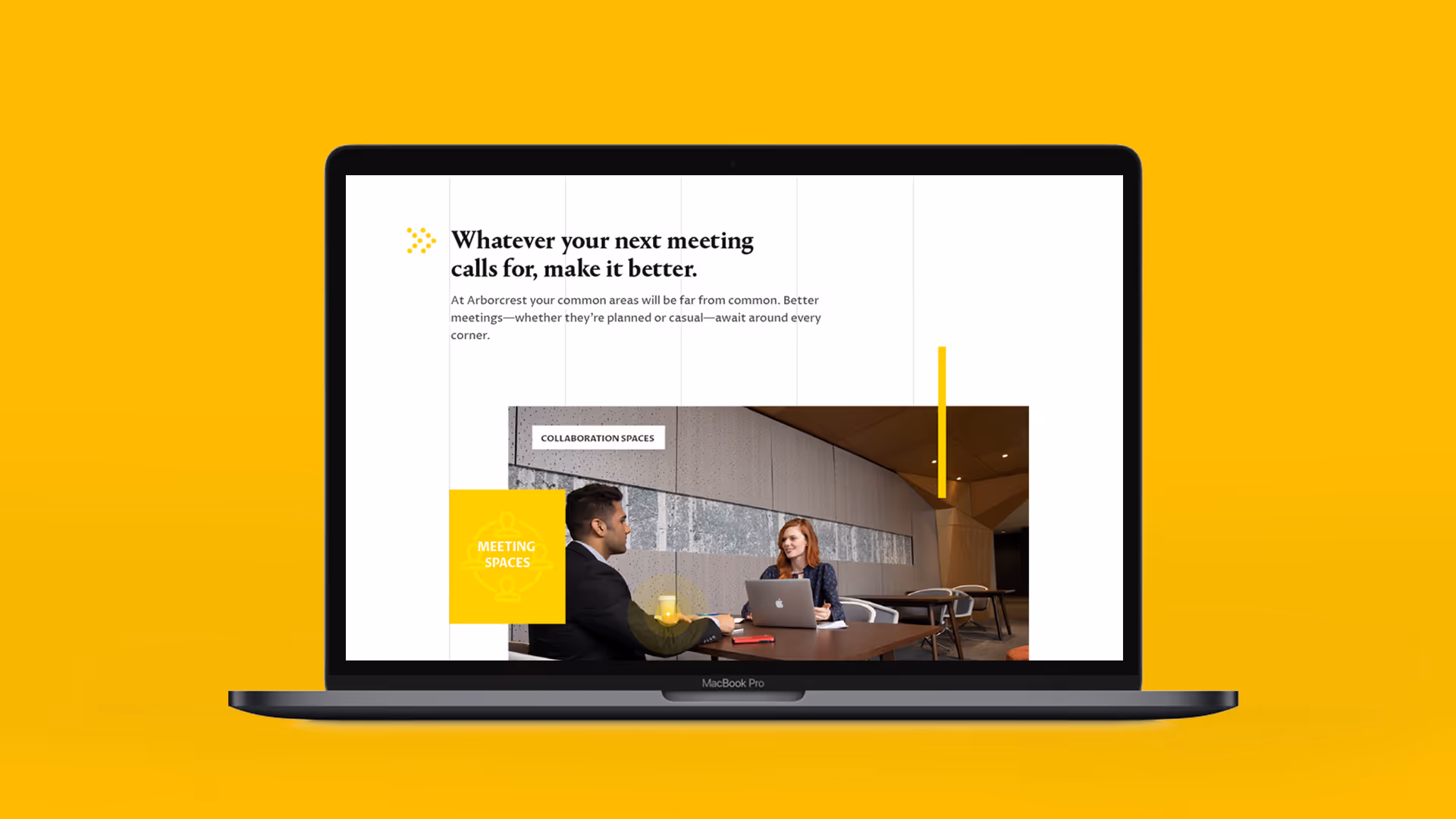 arborcrest website mockup
