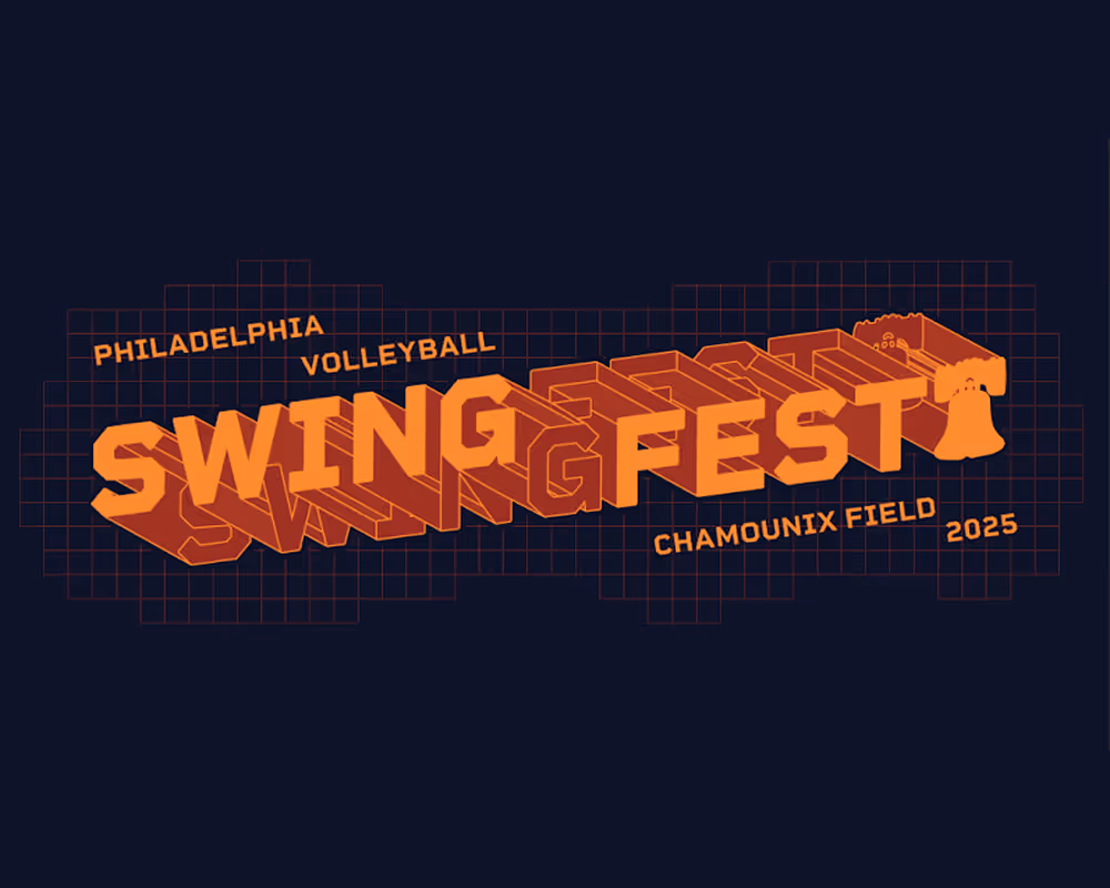 swingfest geo-twist graphic