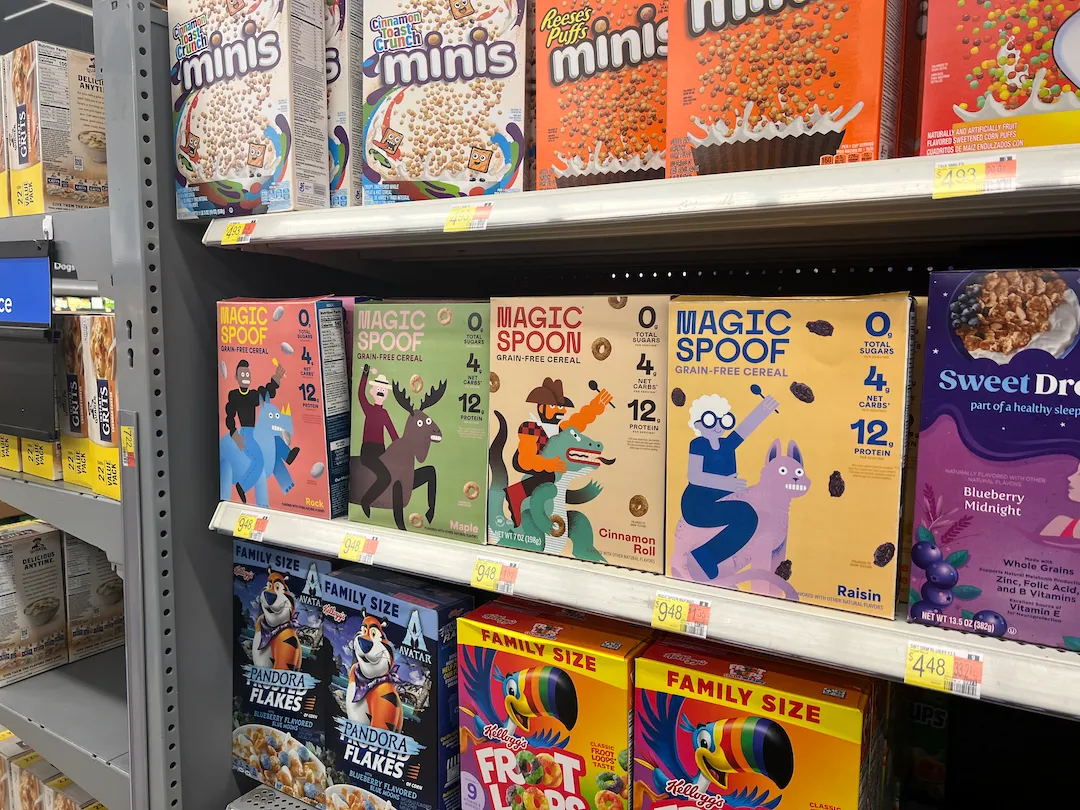 magic spoof on the shelf