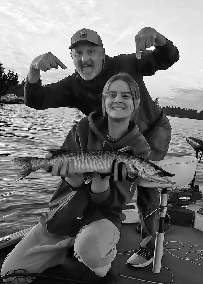 me fishing with my dad