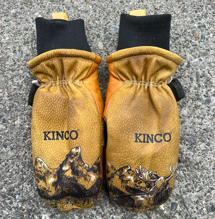 mittens with moose and the tetons