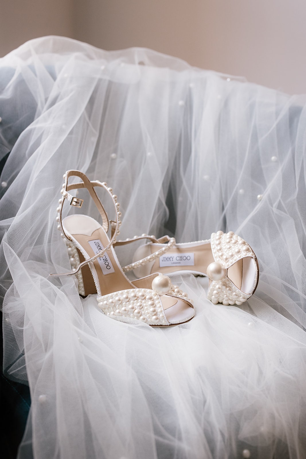 A pair of Jimmy Choo Heels