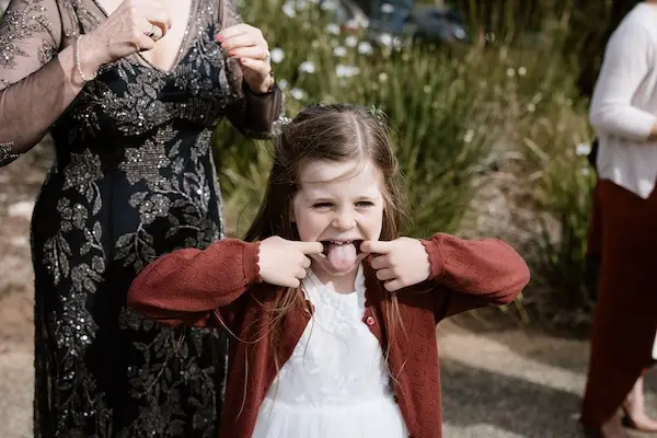 Laura and Rohan sharing a tender moment during their wedding day
