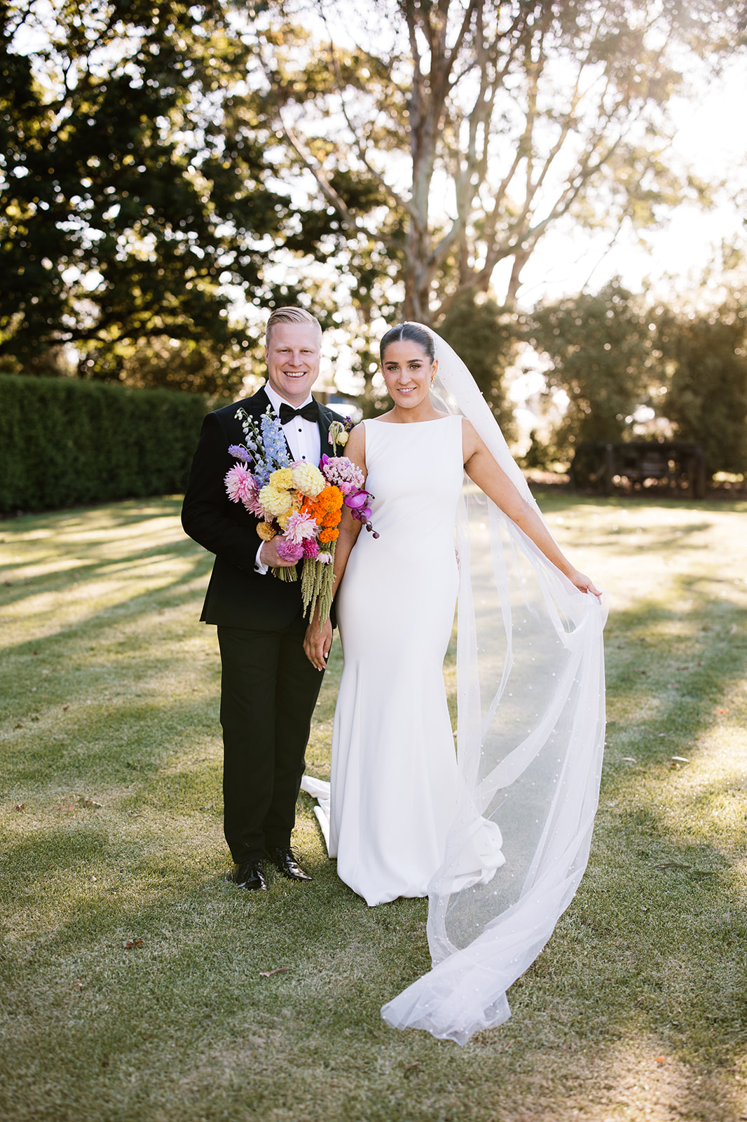 Nikki & Tim's Vibrant Wedding at Mewburn Park Homestead