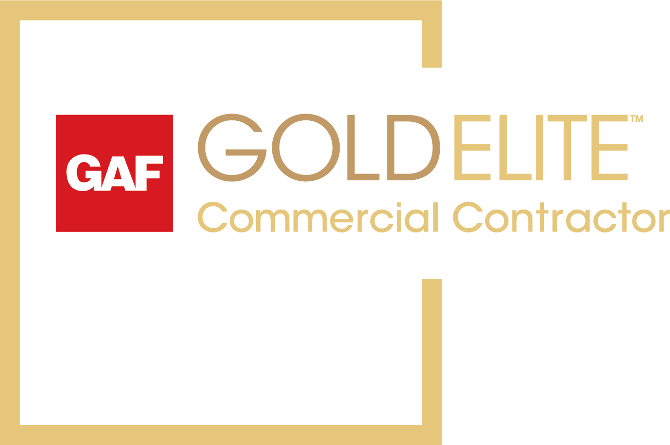 Gold Elite Commercial Contractor