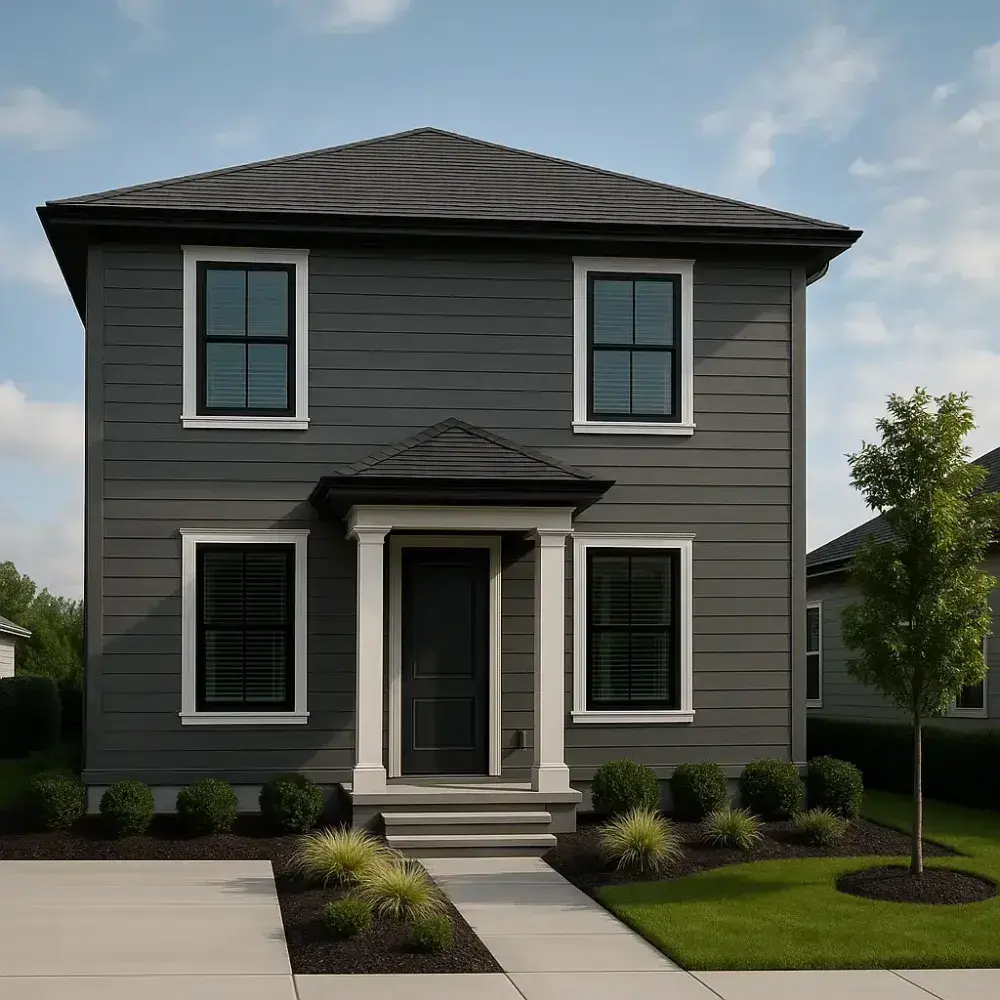 Exterior view of 172 Ammolite single-family home in Maxwell, Texas