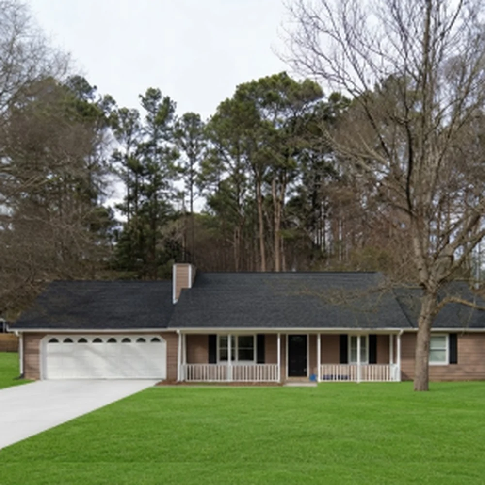 Exterior view of 30 High Ridge Rd single-family home in Covington, Georgia