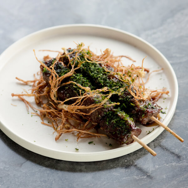 Wagyu skewers