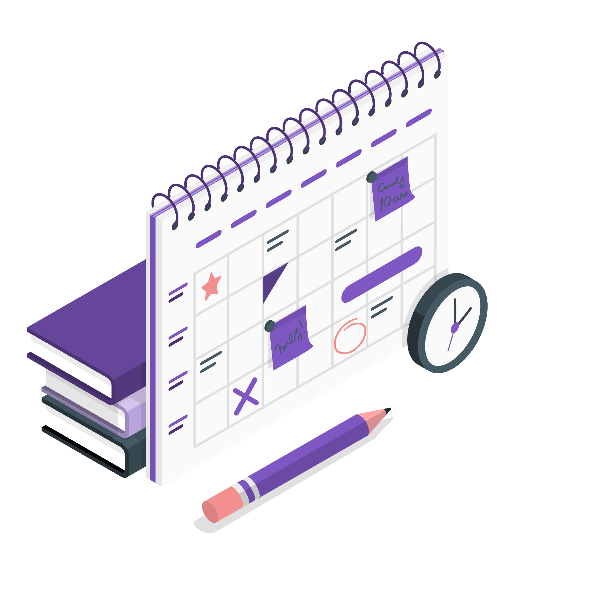Schedule illustration