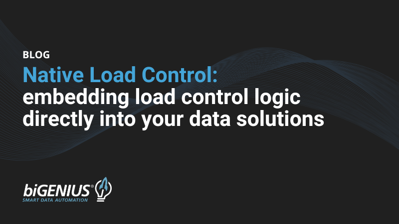 Native Load Control: embedding load control logic directly into your data solutions