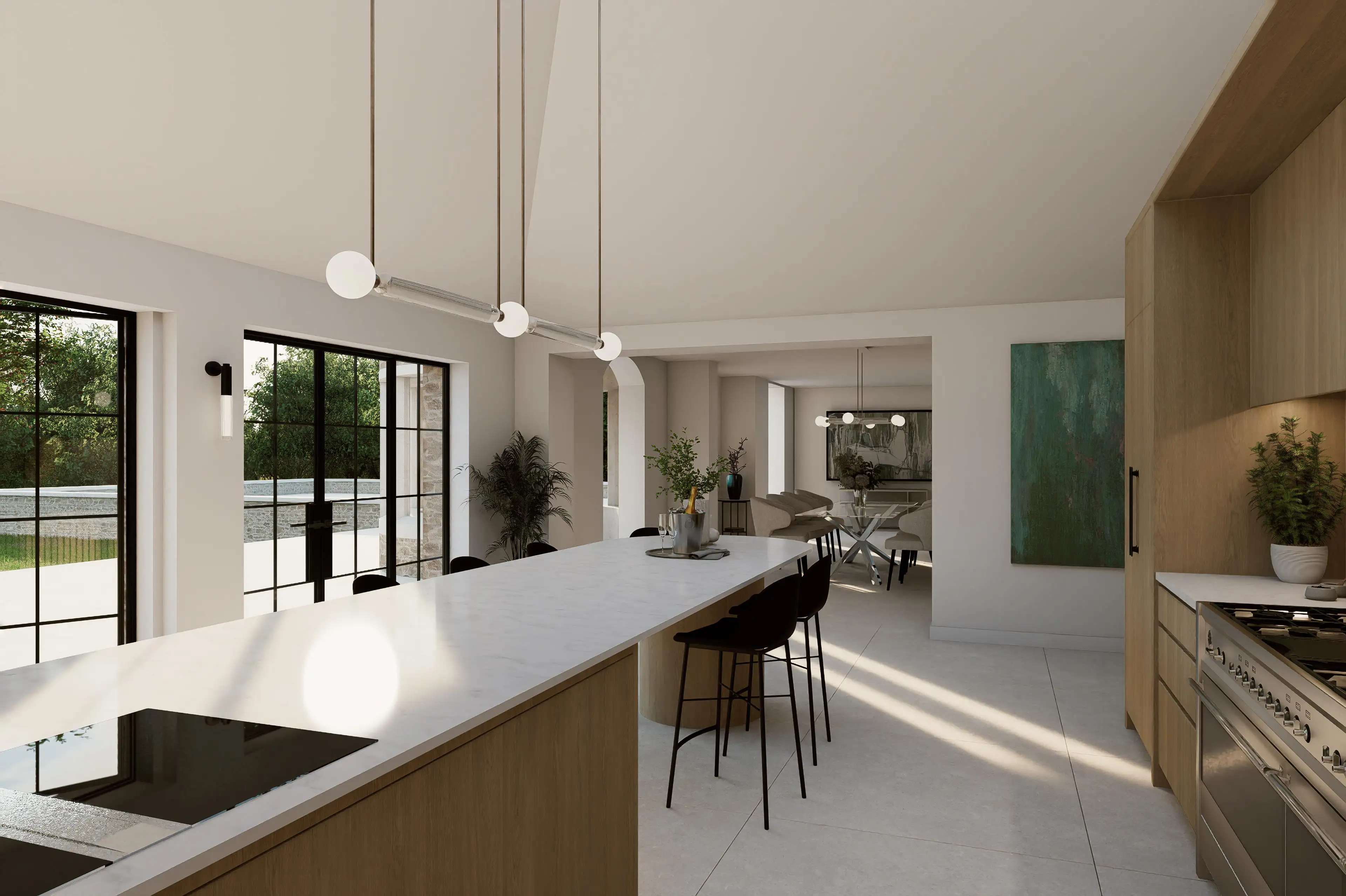 Kitchen design by Pasfield & Park