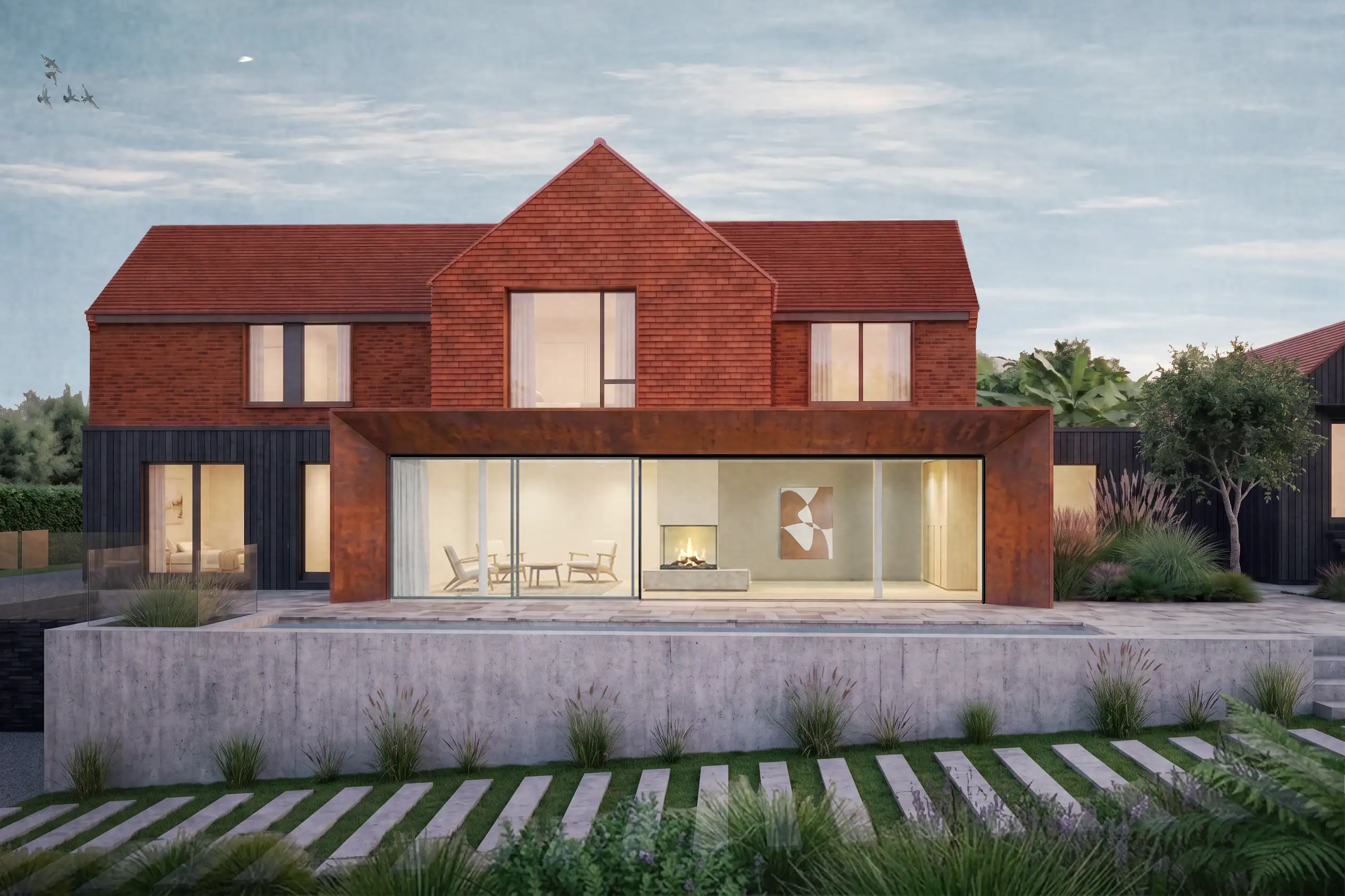 Jasmine House in Curdridge, Hampshire by Adam Knibb Architects