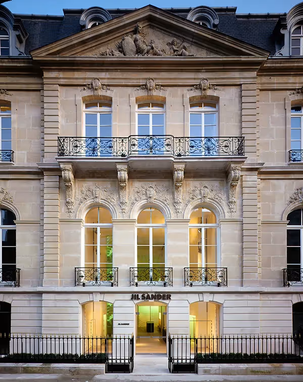 Jil Sander Paris Flagship