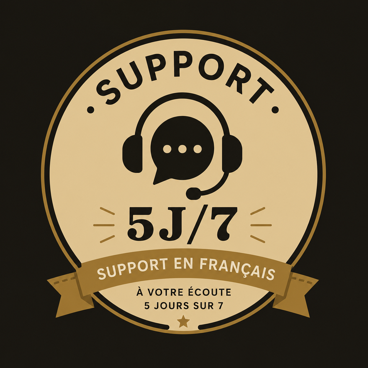 Support 5j/7