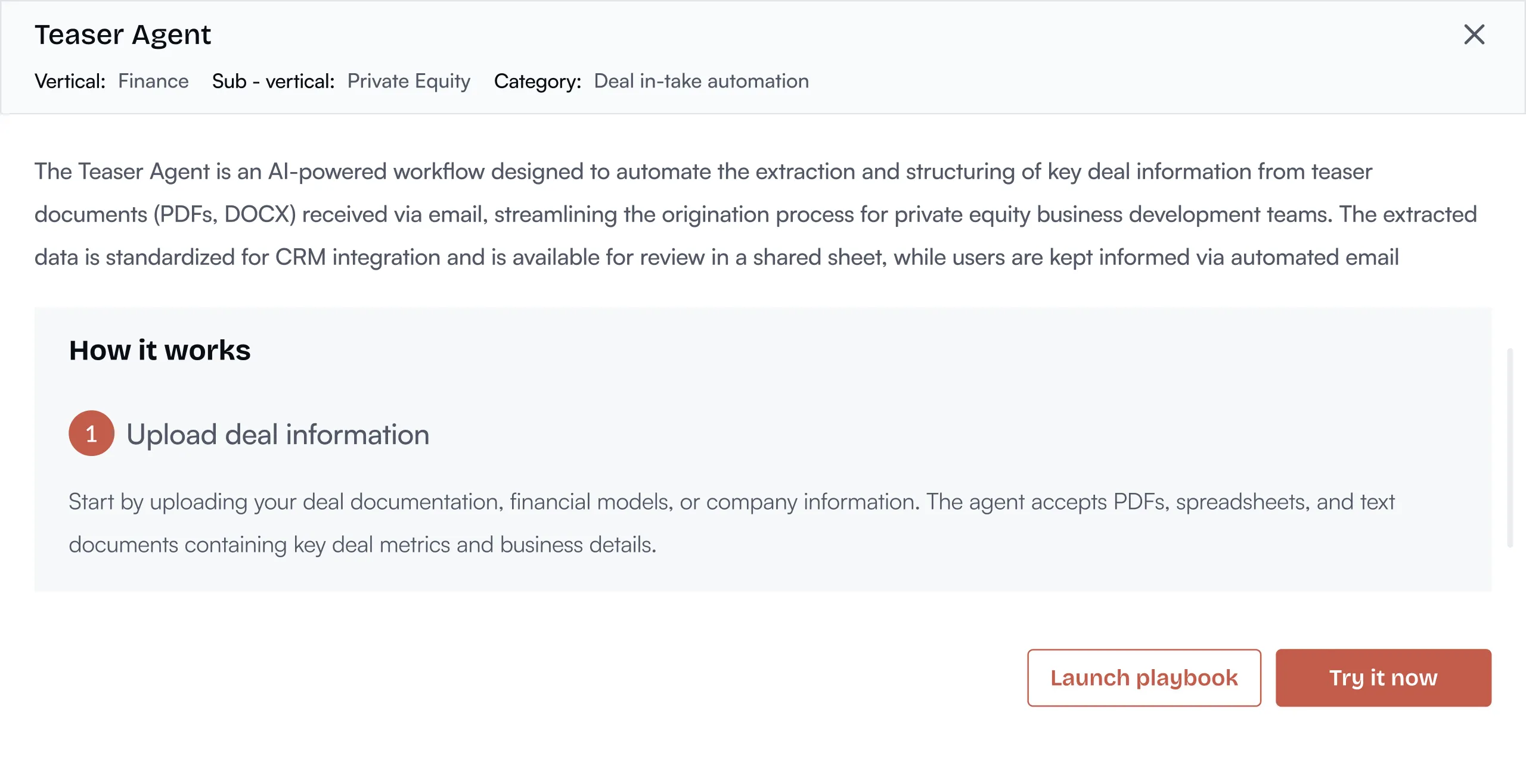 Try and lauch Playbooks