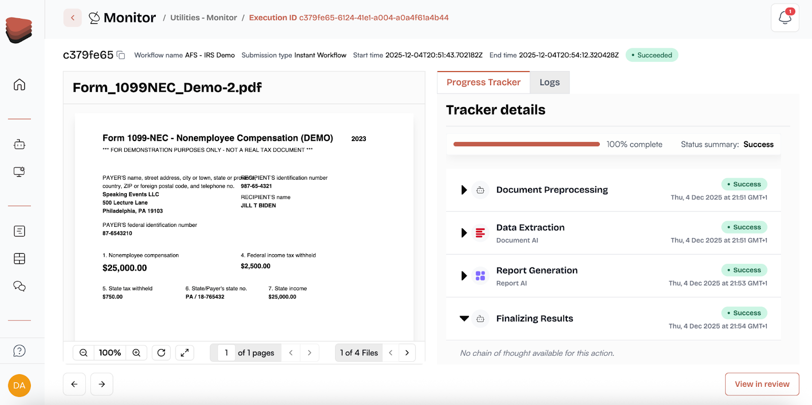 Monitoring AI in AgentFlow