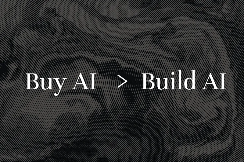 69% of Banks and CUs Prefer Buying Over Building AI