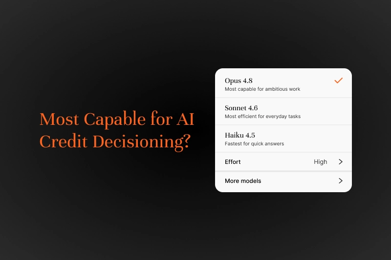What Claude Got Right About AI and Where AI Credit Decisioning Still Needs a Different System