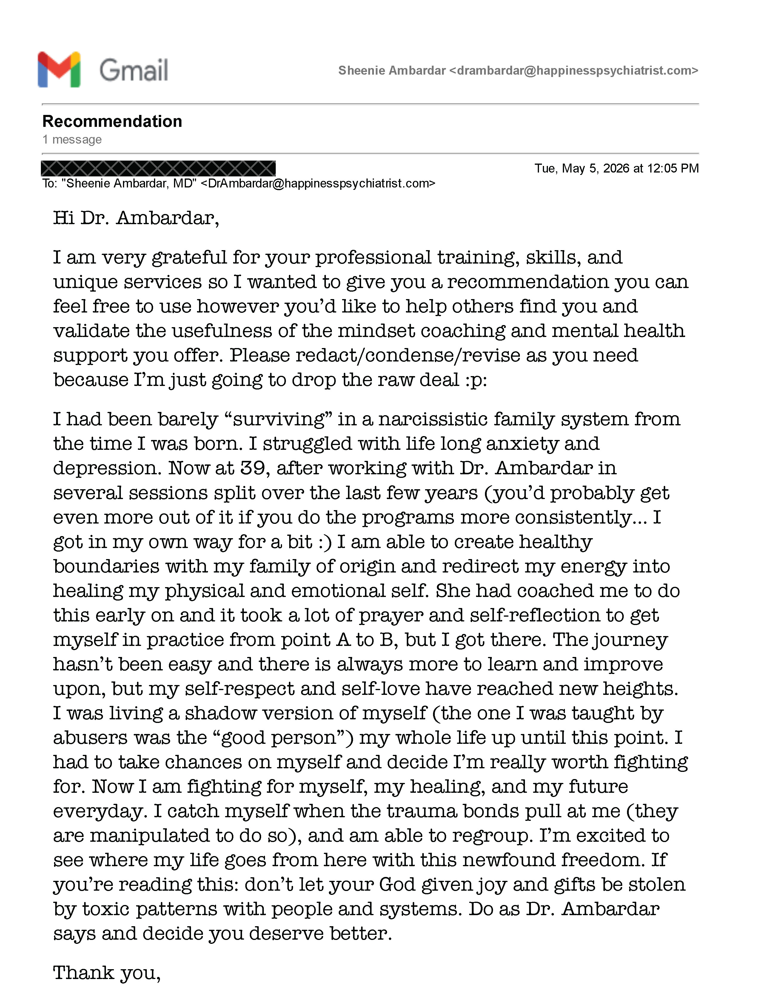 Adult Children of Narcissists Coach