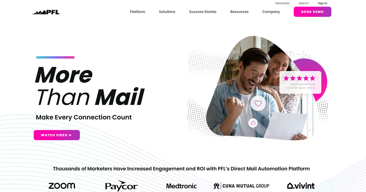 Direct Mail Done Right - Simplify. Personalize. Engage. | PFL