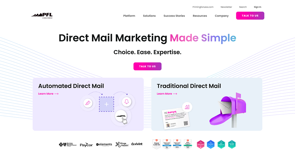 Direct Mail Marketing Made Simple | PFL