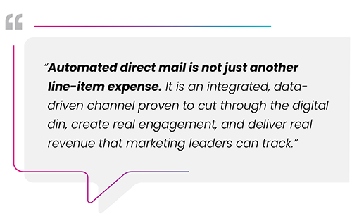 Quote Automated Direct Mail