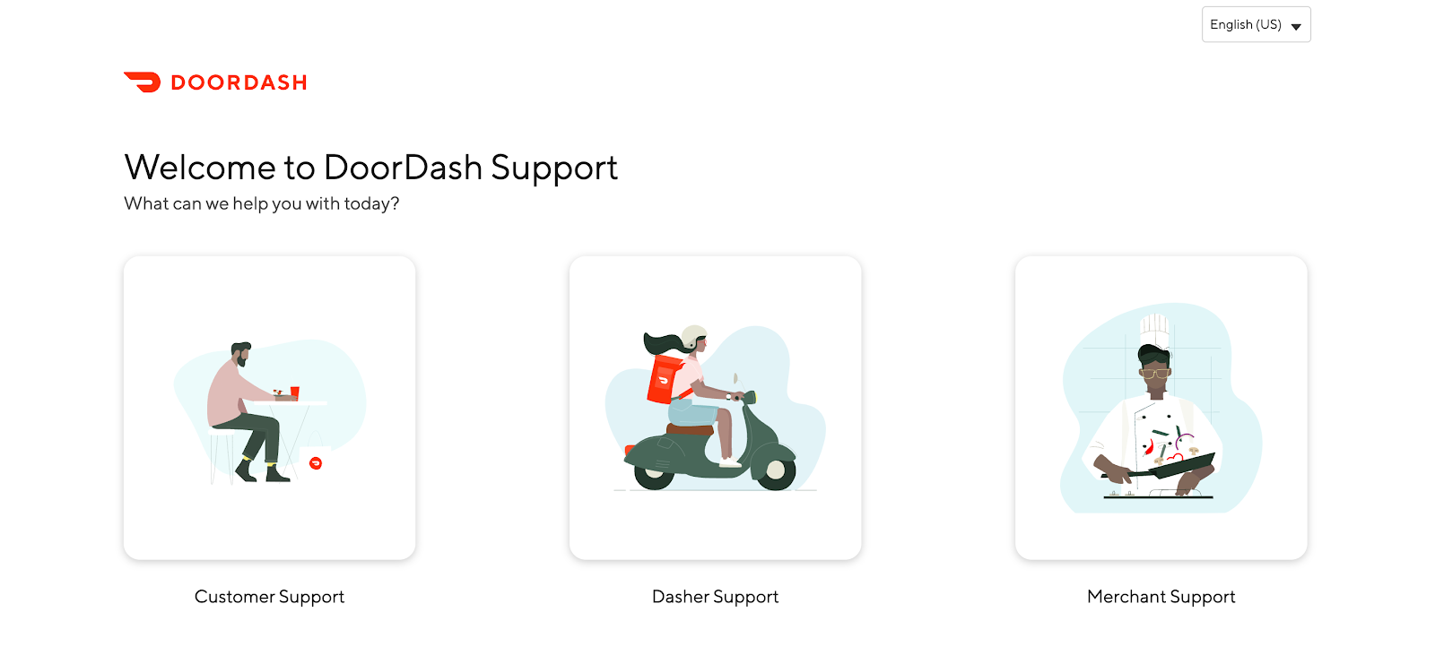 example of a knowledge base  doordash