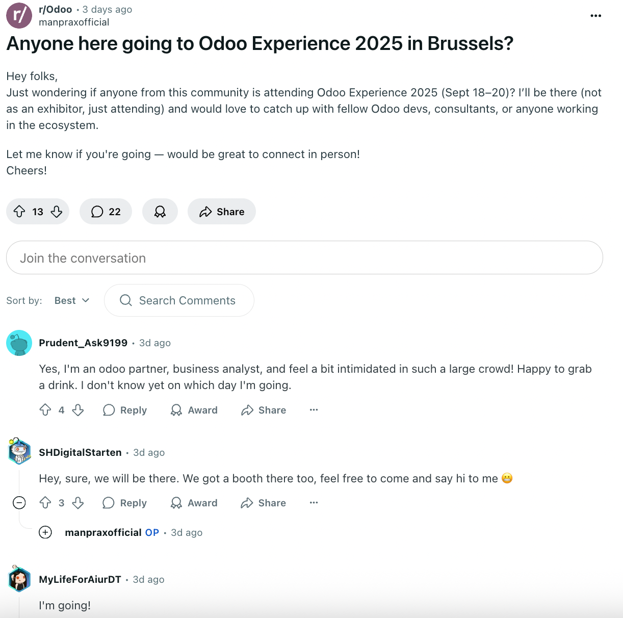 Without online brand community, users turn to Reddit for support