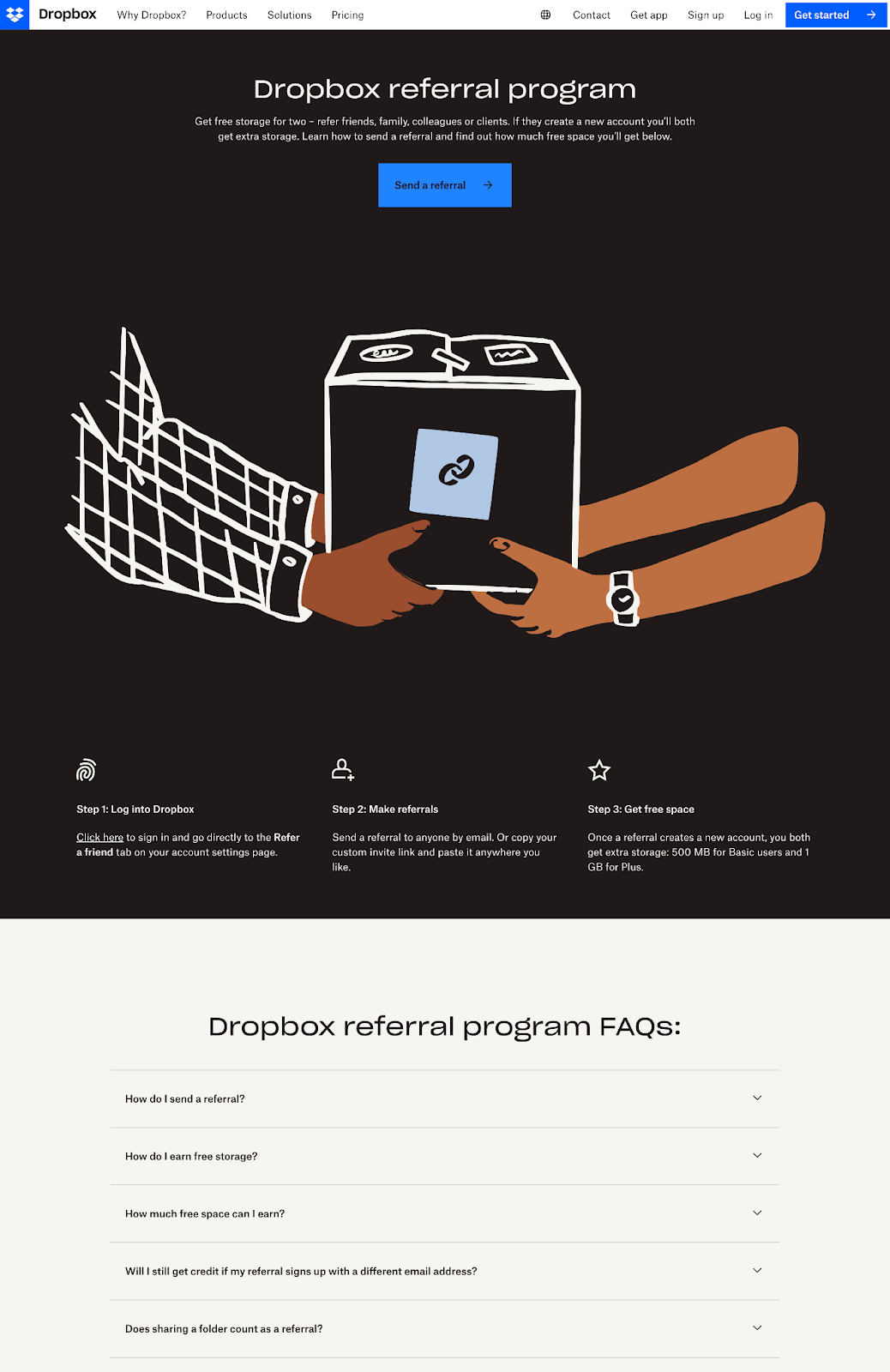 nurture customers' with a referral program