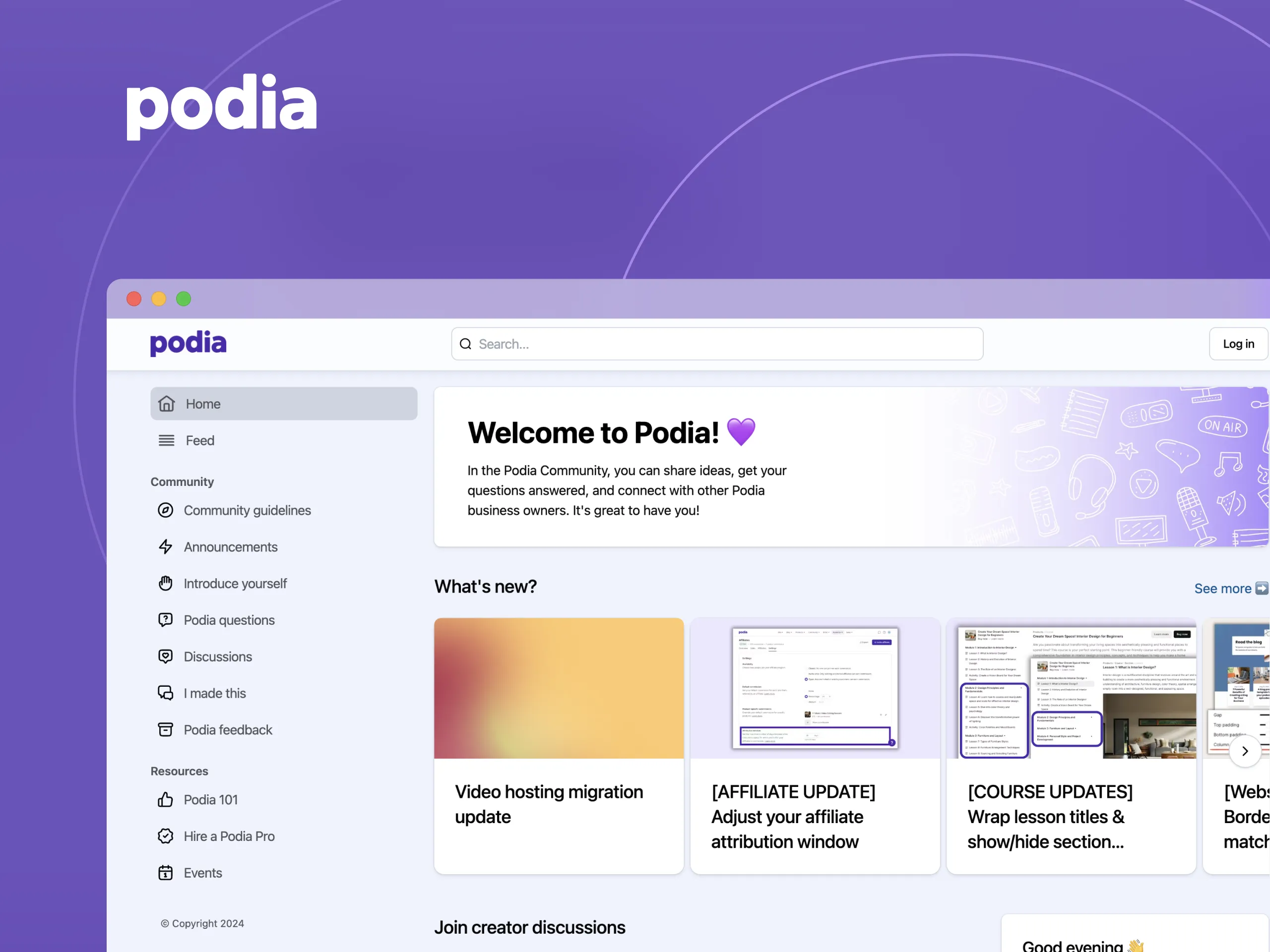 Podia customer story thumbnail