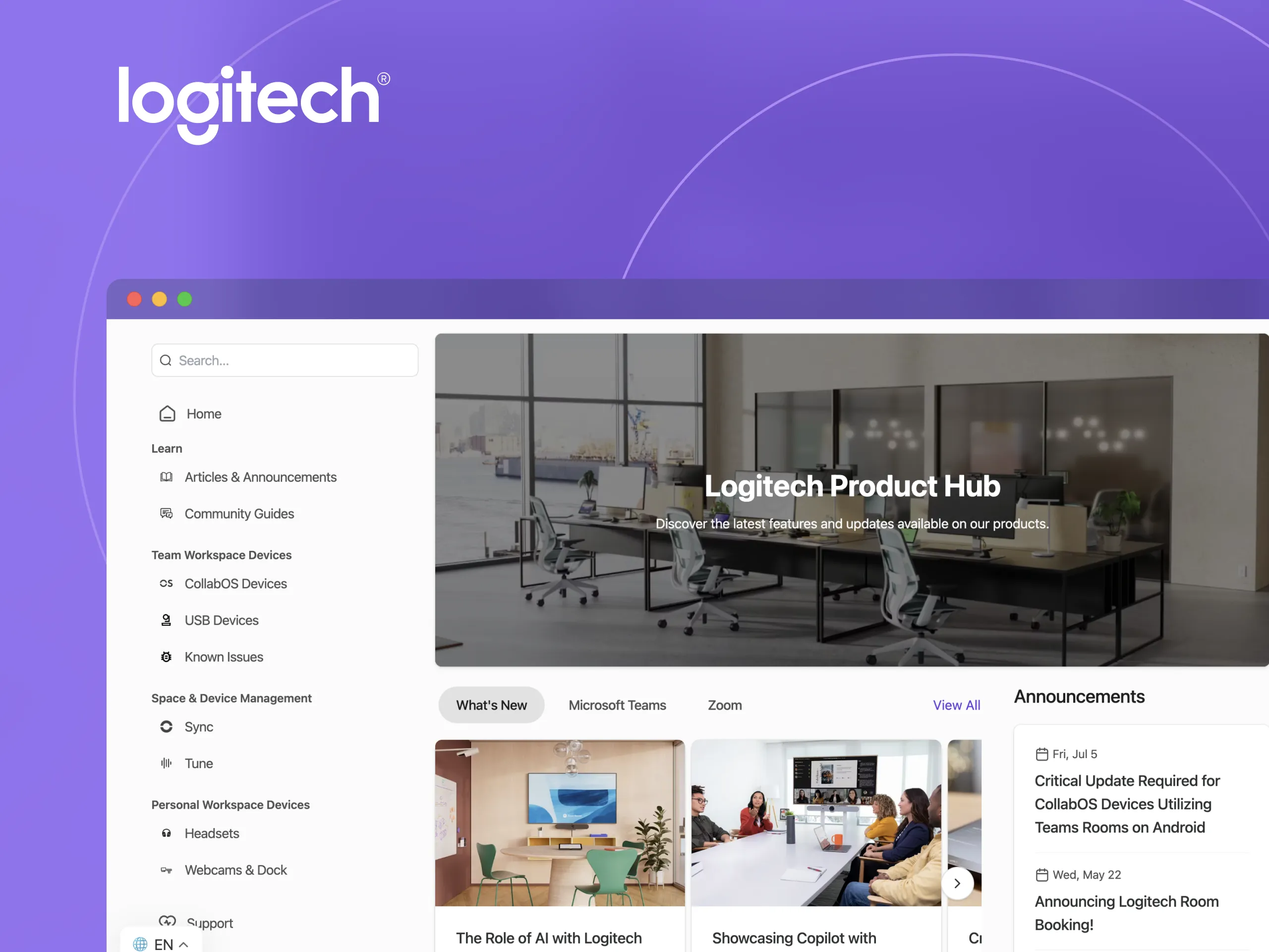Logitech customer story thumbnail