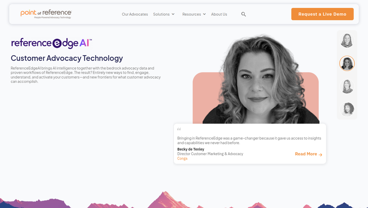 ReferenceEdge Salesforce-native customer advocacy technology