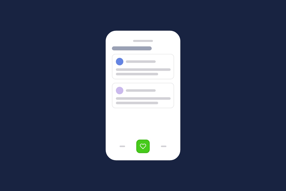Illustration of a community feed on a phone, for the post: Best community apps in 2026: what they are and 7 options compared