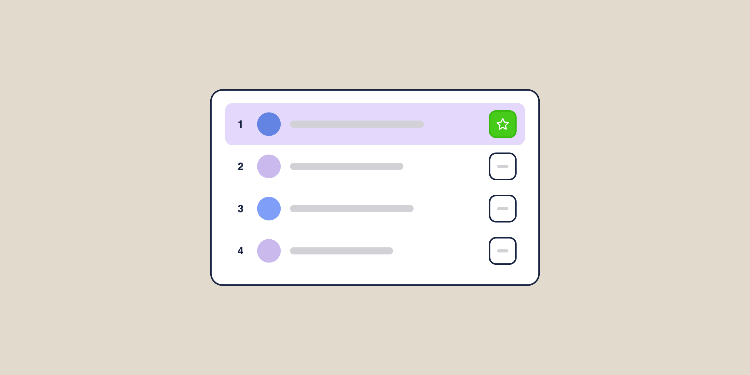 Illustration of a member leaderboard, for the post: How to build a brand ambassador program (steps and examples)