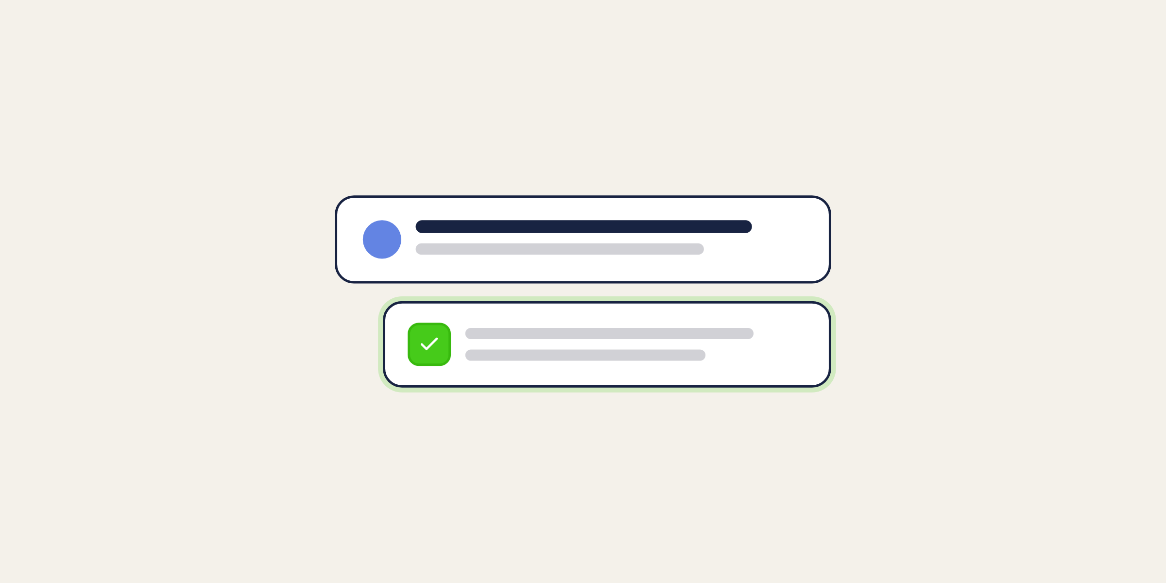 Illustration of a question with an accepted answer, for the post: Slack Community Pricing: Pros, Cons & Alternatives
