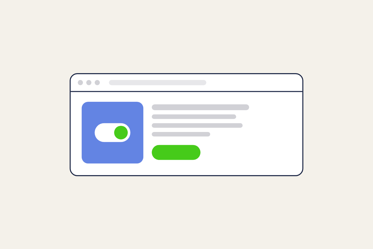 Illustration of a branded community website, for the post: Sculpting Online Ecosystems: Community Website Builders Demystified