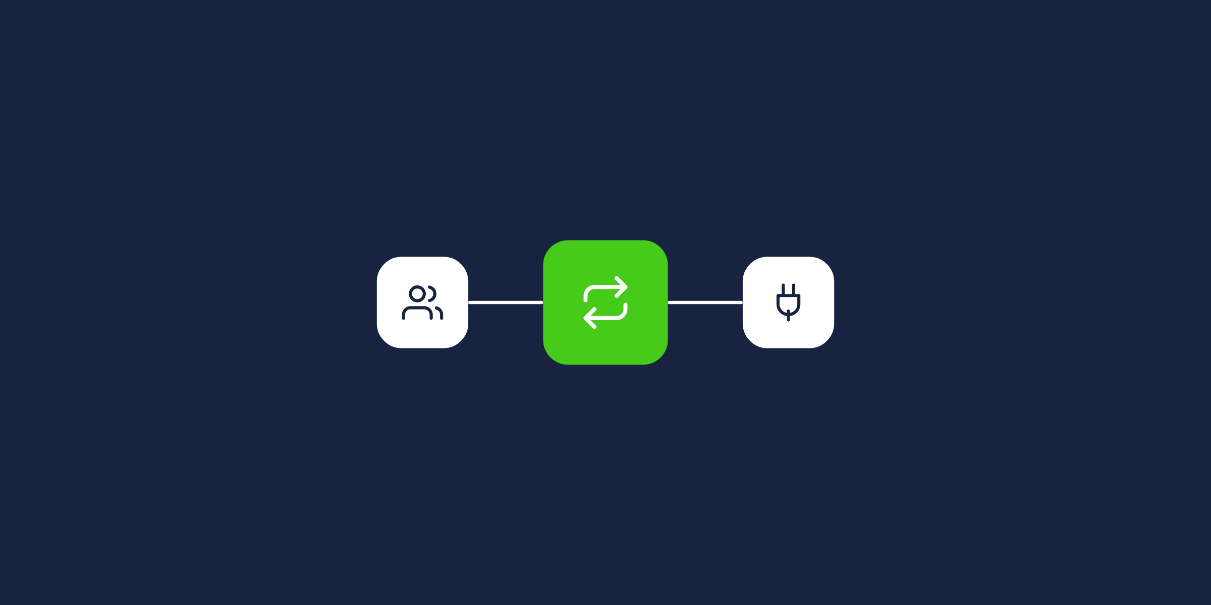 Illustration of a community connected to other tools, for the post: Community Automation for B2B SaaS: Workflows That Scale Engagement