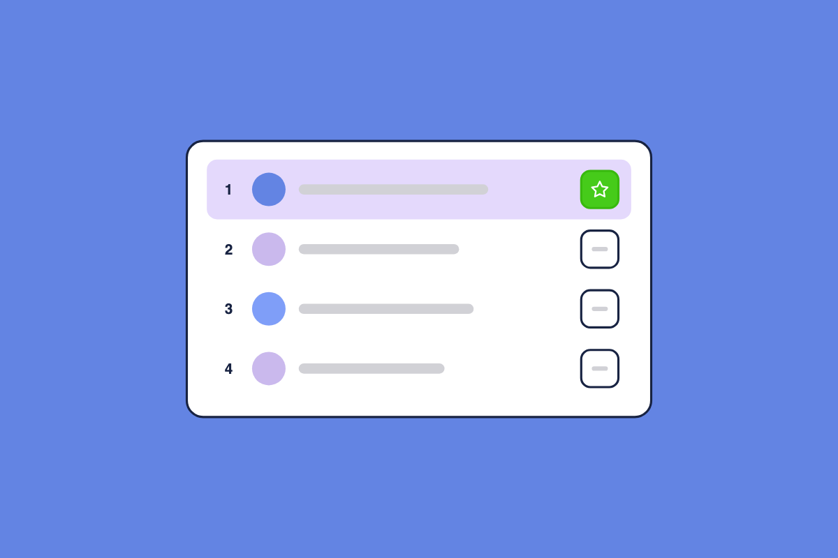 Illustration of a member leaderboard, for the post: How to Build Brand Loyalty Through Community Experiences