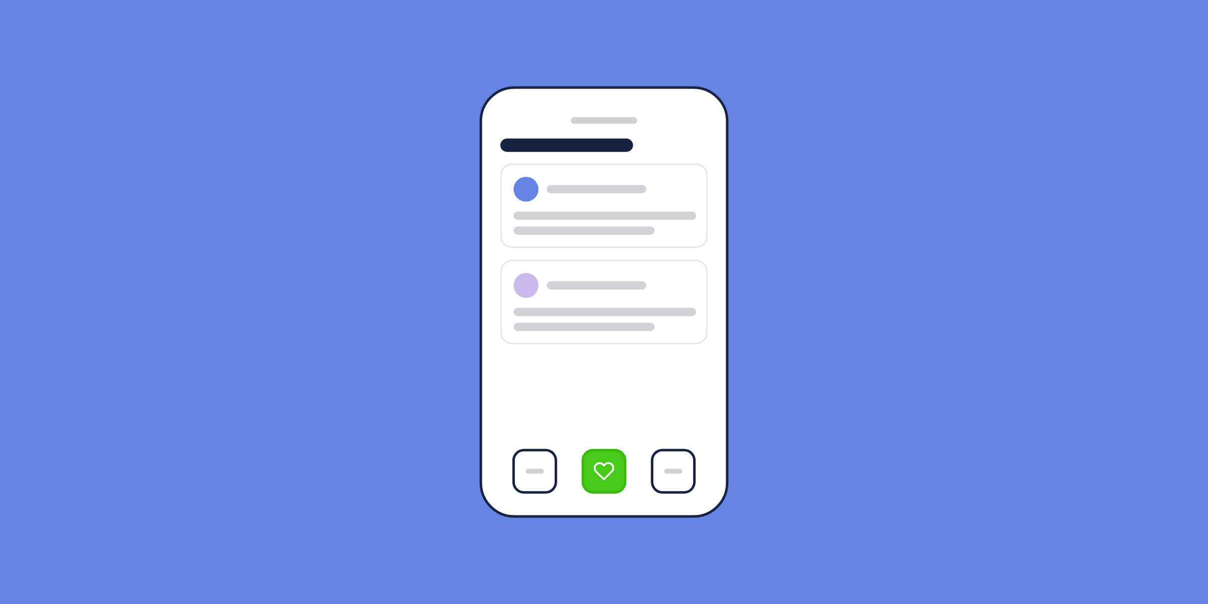 Illustration of a community feed on a phone, for the post: Member Appreciation for B2B SaaS Communities: Expert Tactics That Work