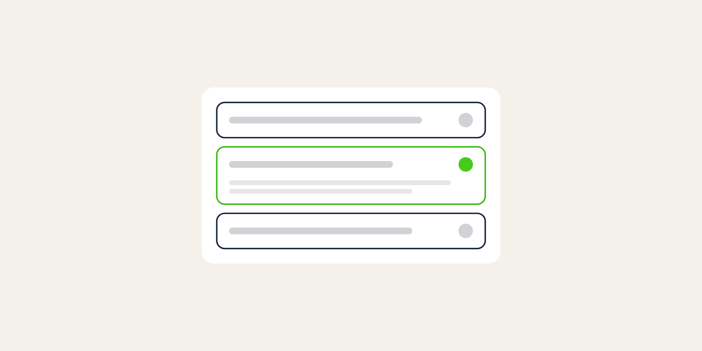 Illustration of an FAQ with one answer open, for the post: Self-Service Support: A Comprehensive Guide to Self-Service Software