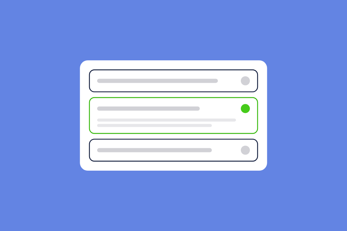 Illustration of an FAQ with one answer open, for the post: Feature Request Management: Transforming User Feedback into Product Innovation