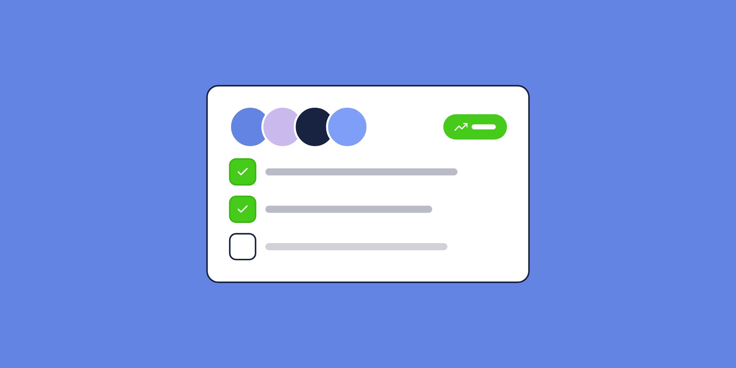 Illustration of members and an onboarding checklist, for the post: Digital Customer Engagement: How to Elevate CX and Boost Loyalty