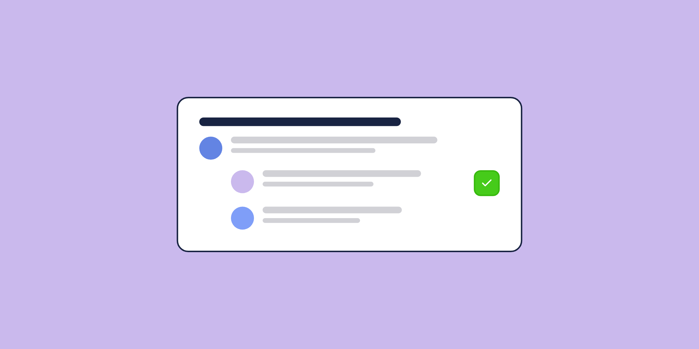 Illustration of a community discussion thread with replies, for the post: Engaging Content for Online Communities: Formats That Drive Participation