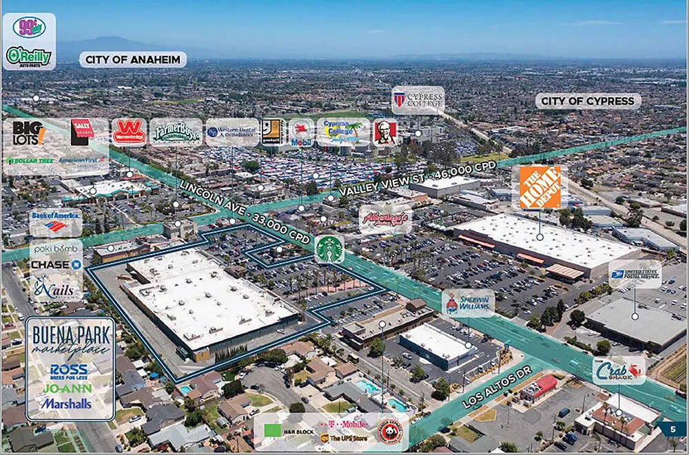 buena park aerial