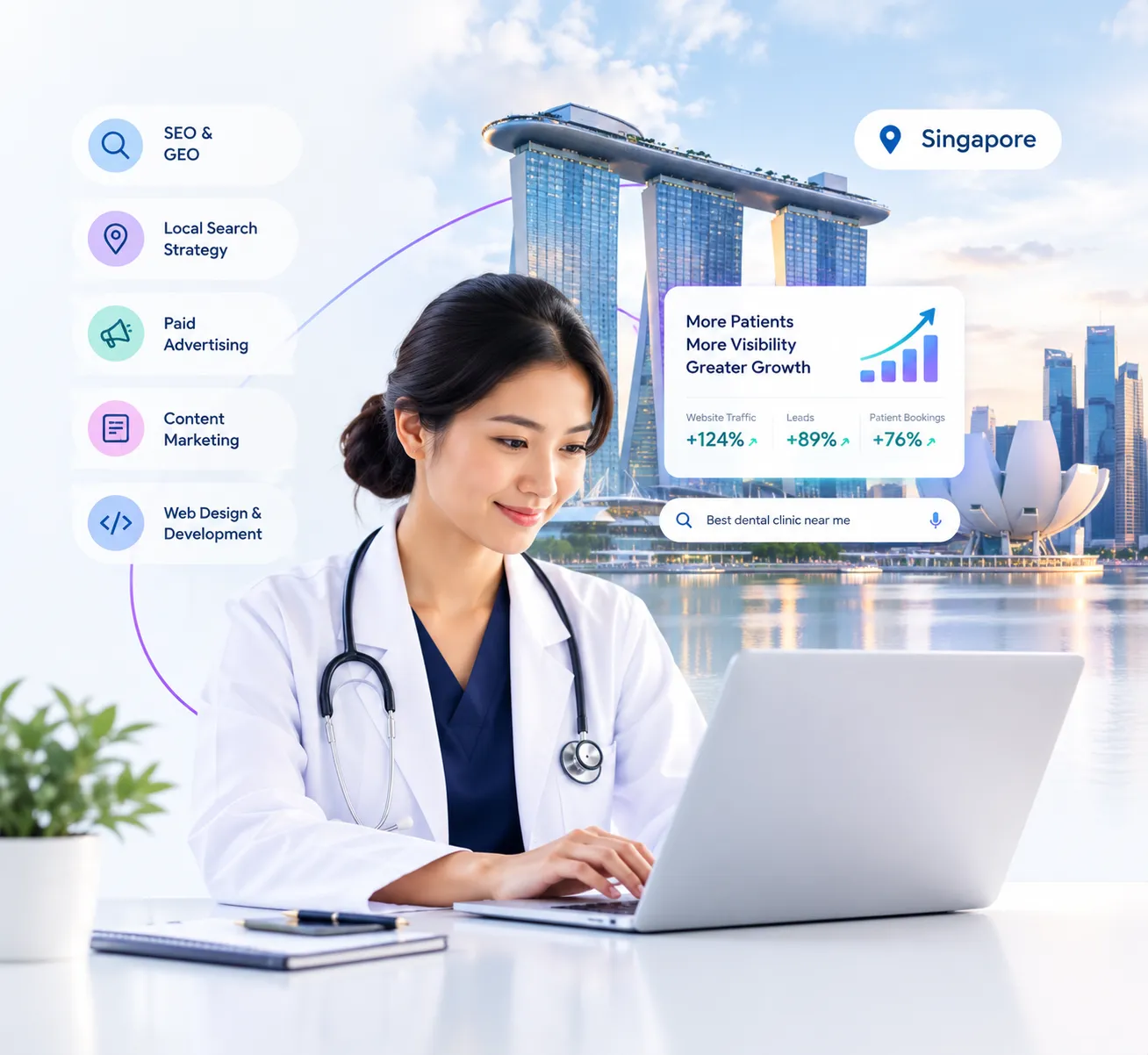 Give Your Singapore Practice Growth a Head Start With Smarter Healthcare Marketing.