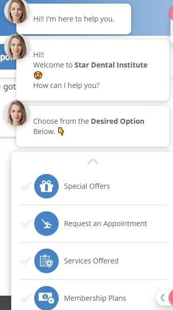 AI chatbot conversation