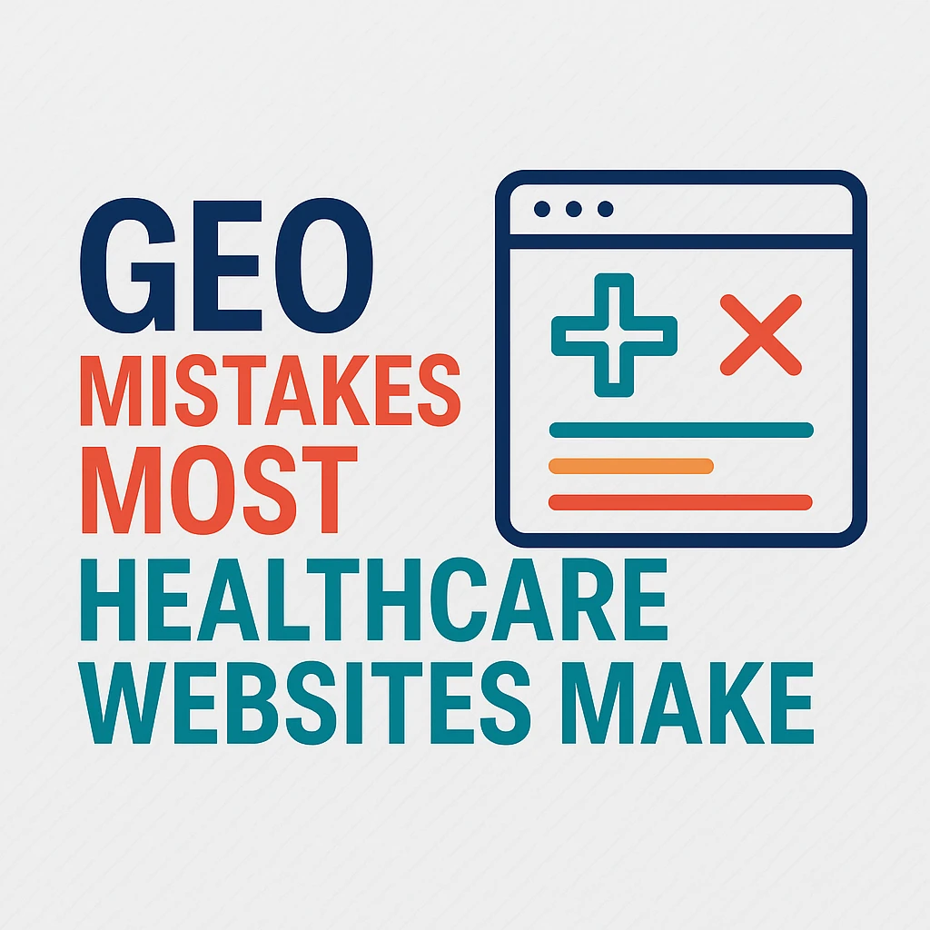 Healthcare Website GEO Mistakes and Fixes
